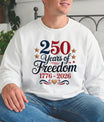 USA 250 Years Anniversary DTF Transfer | 4th of July Design | FR2195