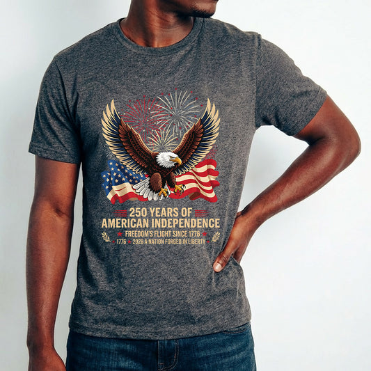 USA 250 Years Anniversary DTF Transfer | 4th of July Design | FR2199