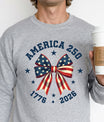 USA 250 Years Anniversary DTF Transfer | 4th of July Design | FR2205