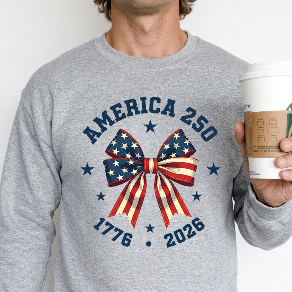 USA 250 Years Anniversary DTF Transfer | 4th of July Design | FR2205