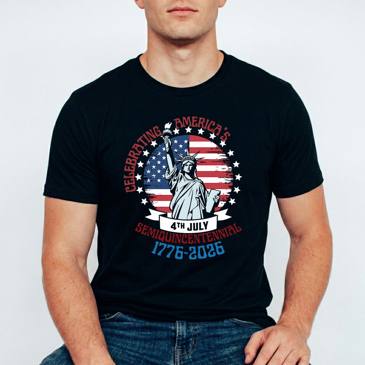 USA 250 Years Anniversary DTF Transfer | 4th of July Design | FR2211