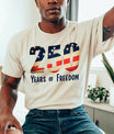USA 250 Years Anniversary DTF Transfer | 4th of July Design | FR2213