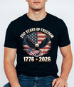USA 250 Years Anniversary DTF Transfer | 4th of July Design | FR2215
