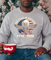 USA 250 Years Anniversary DTF Transfer | 4th of July Design | FR2216