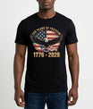 USA 250 Years Anniversary DTF Transfer | 4th of July Design | FR2217