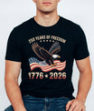 USA 250 Years Anniversary DTF Transfer | 4th of July Design | FR2218