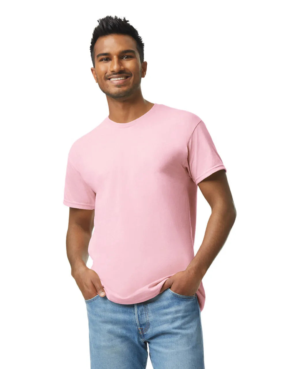 Order Blank Tees 5000 Gildan Light Pink 100% American Heavy Cotton Adult T-Shirt at Sam's DTF Transfers in Texas