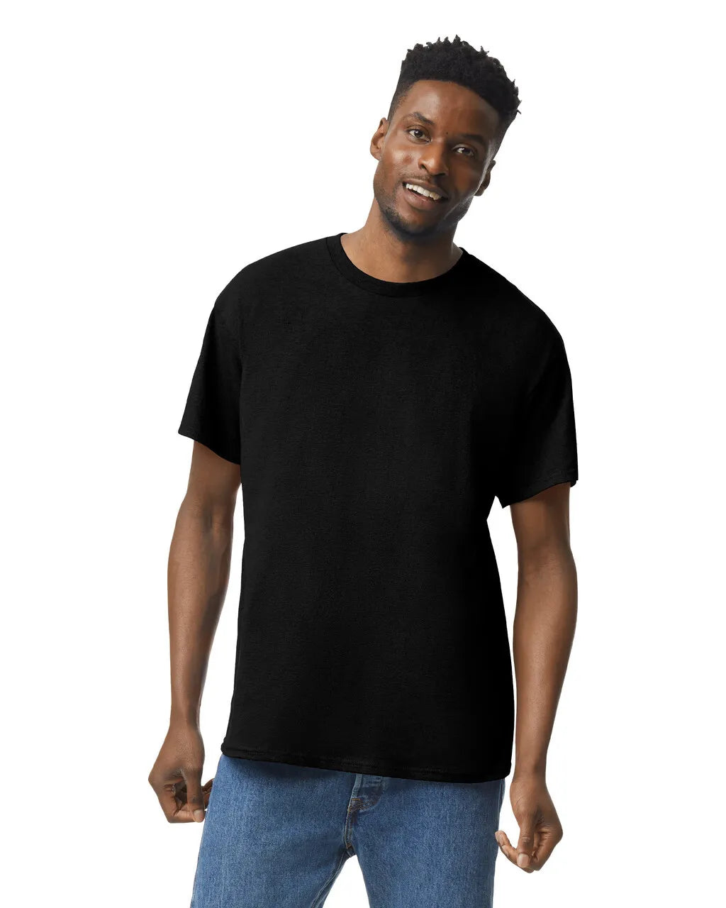 Order Blank Tees 5000 Gildan Black color 100% American Heavy Cotton Adult T-Shirt at Sam's DTF Transfers in Texas