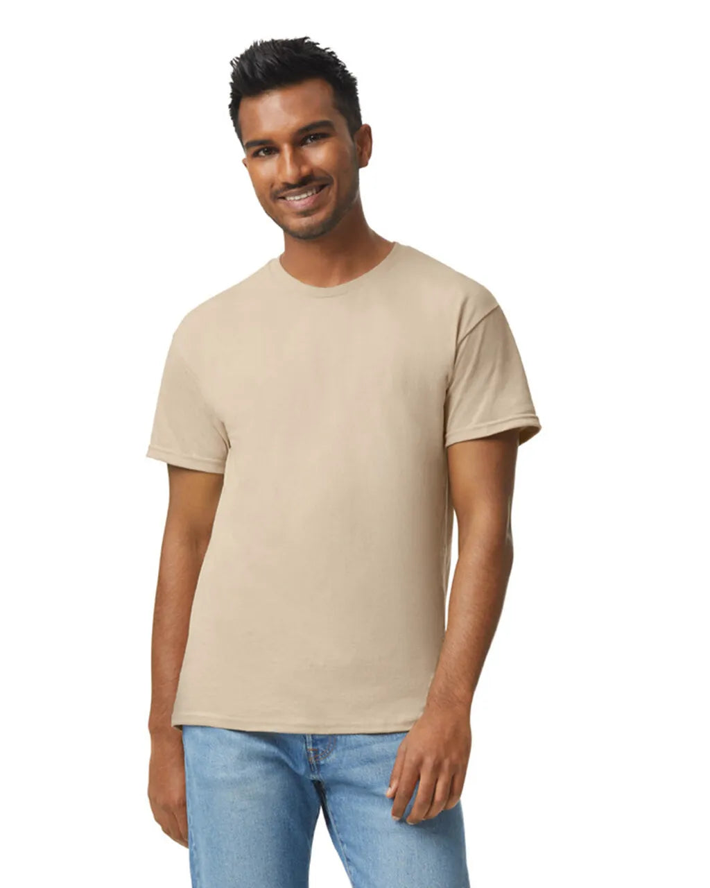 Order Blank Tees 5000 Gildan Sand color 100% American Heavy Cotton Adult T-Shirt at Sam's DTF Transfers in Texas