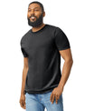 Order Blank Tees 64000 Gildan Black color Softstyle Adult T-Shirt at Sam's DTF Transfers in Texas