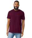 Order Blank Tees 64000 Gildan Maroon color Softstyle Adult T-Shirt at Sam's DTF Transfers in Texas