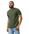 Order Blank Tees 64000 Gildan Military Gree color Softstyle Adult T-Shirt at Sam's DTF Transfers in Texas