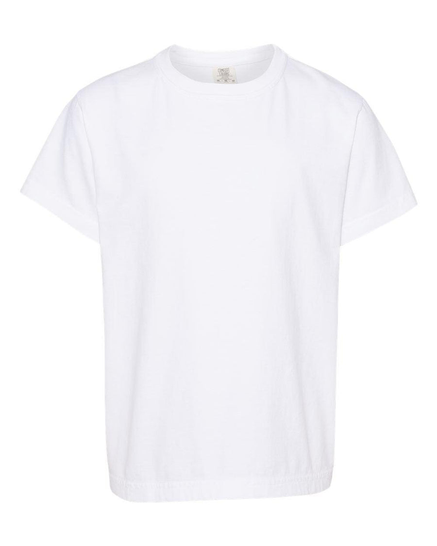 9018 - Comfort Colors - Garment-Dyed Youth Heavyweight T-Shirt