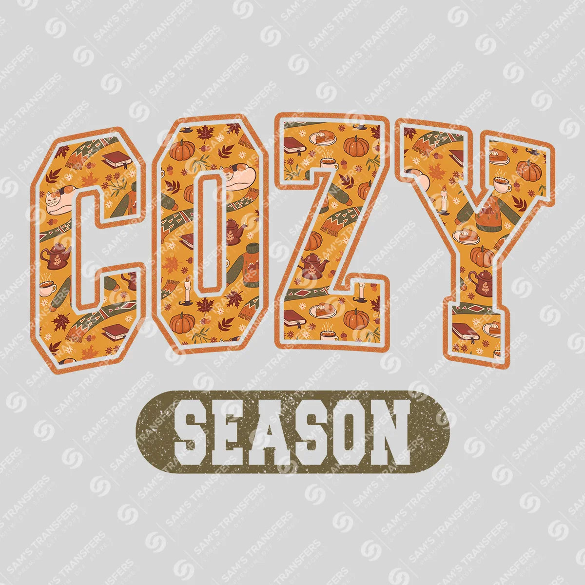 Cozy Season Festive DTF Transfer