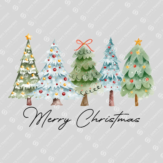 Merry Christmas DTF Transfer