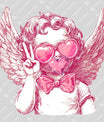 Cupid Vibes Valentine's Day Ready-to-Press DTF Transfer