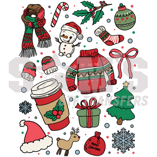 Beautiful Christmas: Exclusive DTF Designs  Sam's DTF Transfers: ALP773