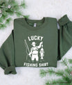 Lucky Fishing Shirt Ready-to-Press DTF Transfer - Sam's DTF Transfers