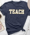 Classic TEACH Teacher-Themed Ready-to-Press DTF Transfer - Sam's DTF Transfers