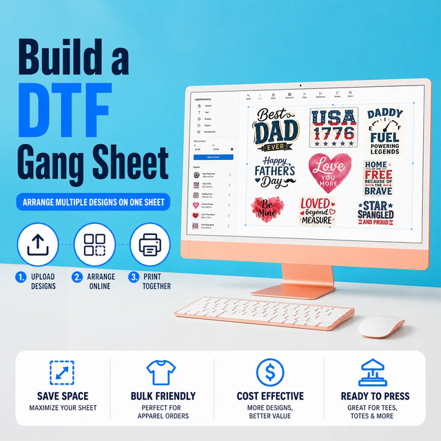 DTF Gang Sheet Builder