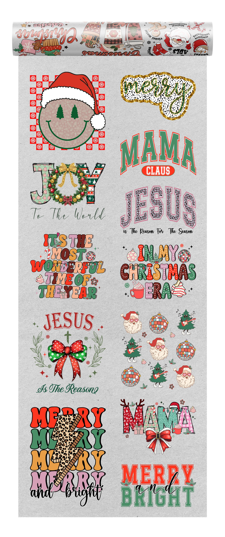 CHRISTMAS DTF BUNDLE 8