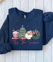 'Tis The Season Christmas Sweatshirt Design - Sam's DTF Transfers