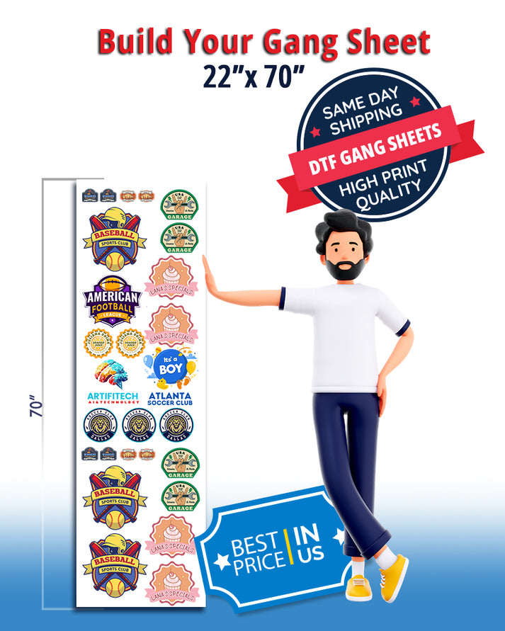 Free Gang Sheet Builder Online Premium, Easy, Affordable Sam's DTF