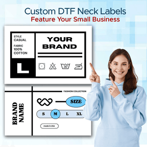 Custom DTF Neck Label