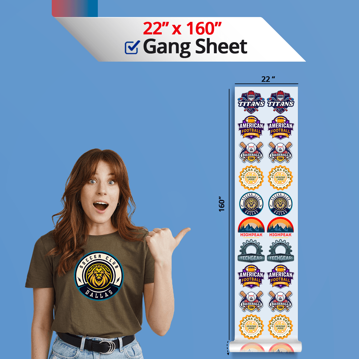 Custom DTF Gang Sheet Builder - Sam's DTF Transfers