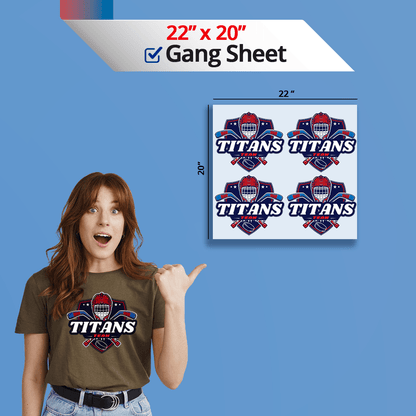 Custom DTF Gang Sheet Builder - Sam's DTF Transfers
