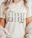 DTF Transfers ready to press – floral mom quote 