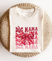 Dog Mama Red Bow - Ready-to-Press DTF Transfer - Sam's DTF Transfers
