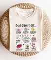God Says I Am Easter Christian Ready-to-Press DTF Transfer - Sam's DTF Transfers