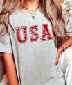 USA Stars – Distressed Red Patriotic
