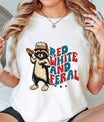 Red White and Feral – Funny Raccoon Patriotic