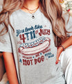 4th of July Hot Dog – Funny Vintage Americana
