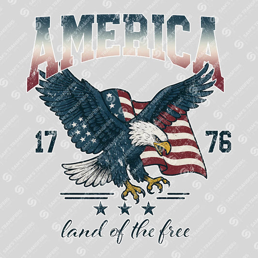 America 1776 – Eagle & Flag Patriotic