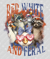 Red White and Feral – Funny Patriotic Animals