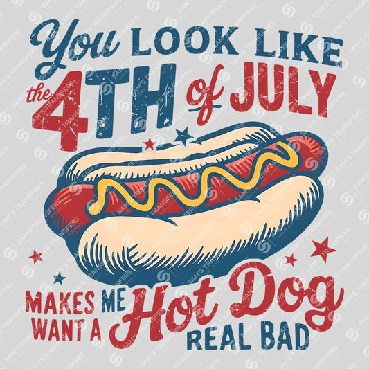 4th of July Hot Dog – Funny Patriotic Quote