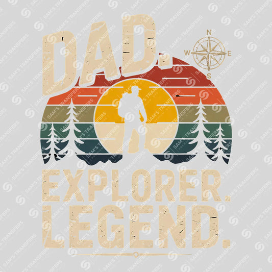 Father's Day Sport Related Ready DTF Transfer | FR1943
