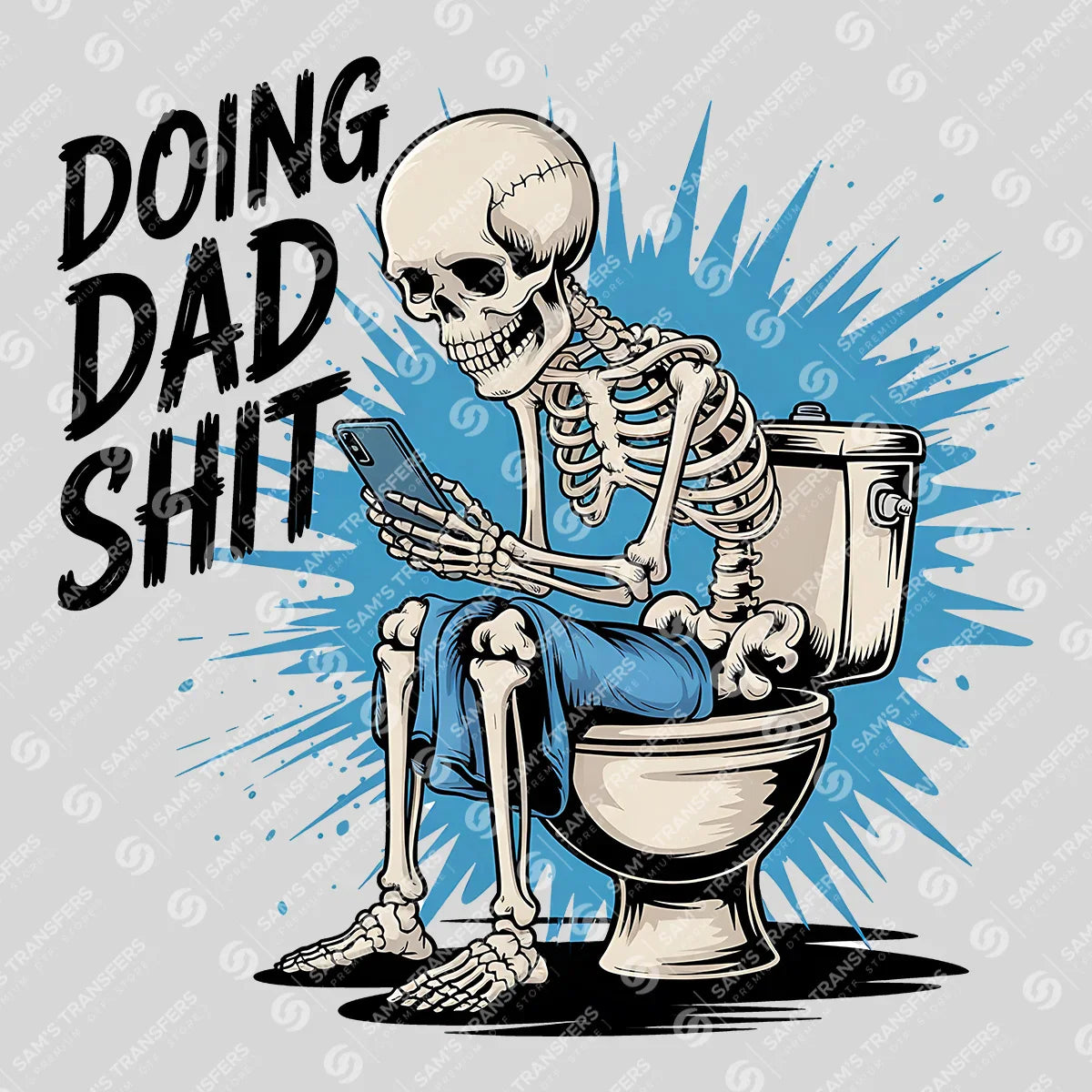 Father's Day Funny Ready DTF Transfer | FR1953