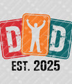 Father's Day Best Dad Ready DTF Transfer | FR1973