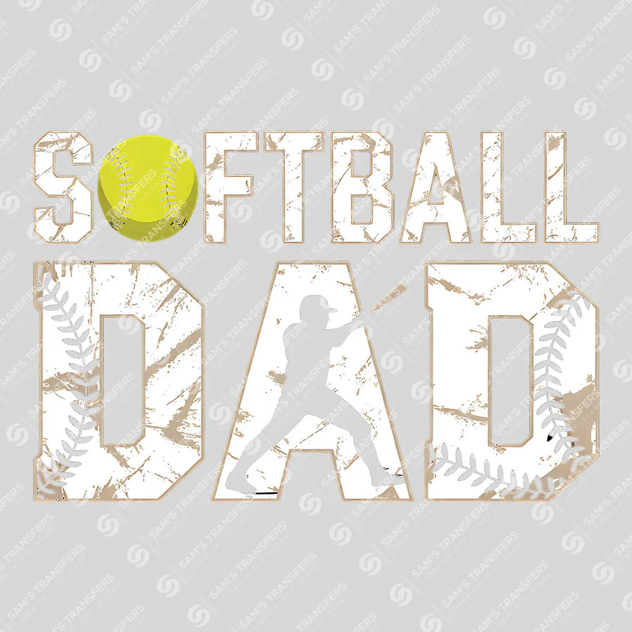 Father's Day Sport Related Ready DTF Transfer | FR1994