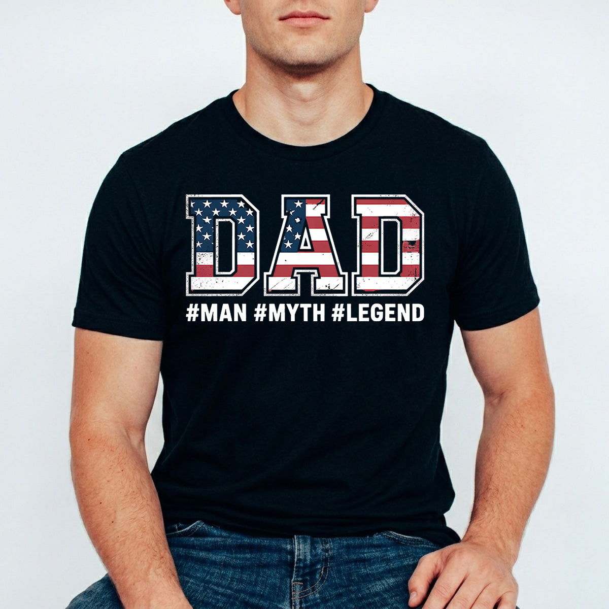 Apparel featuring a Fathers Day 4th of July Ready DTF Transfer-themed DTF transfer.