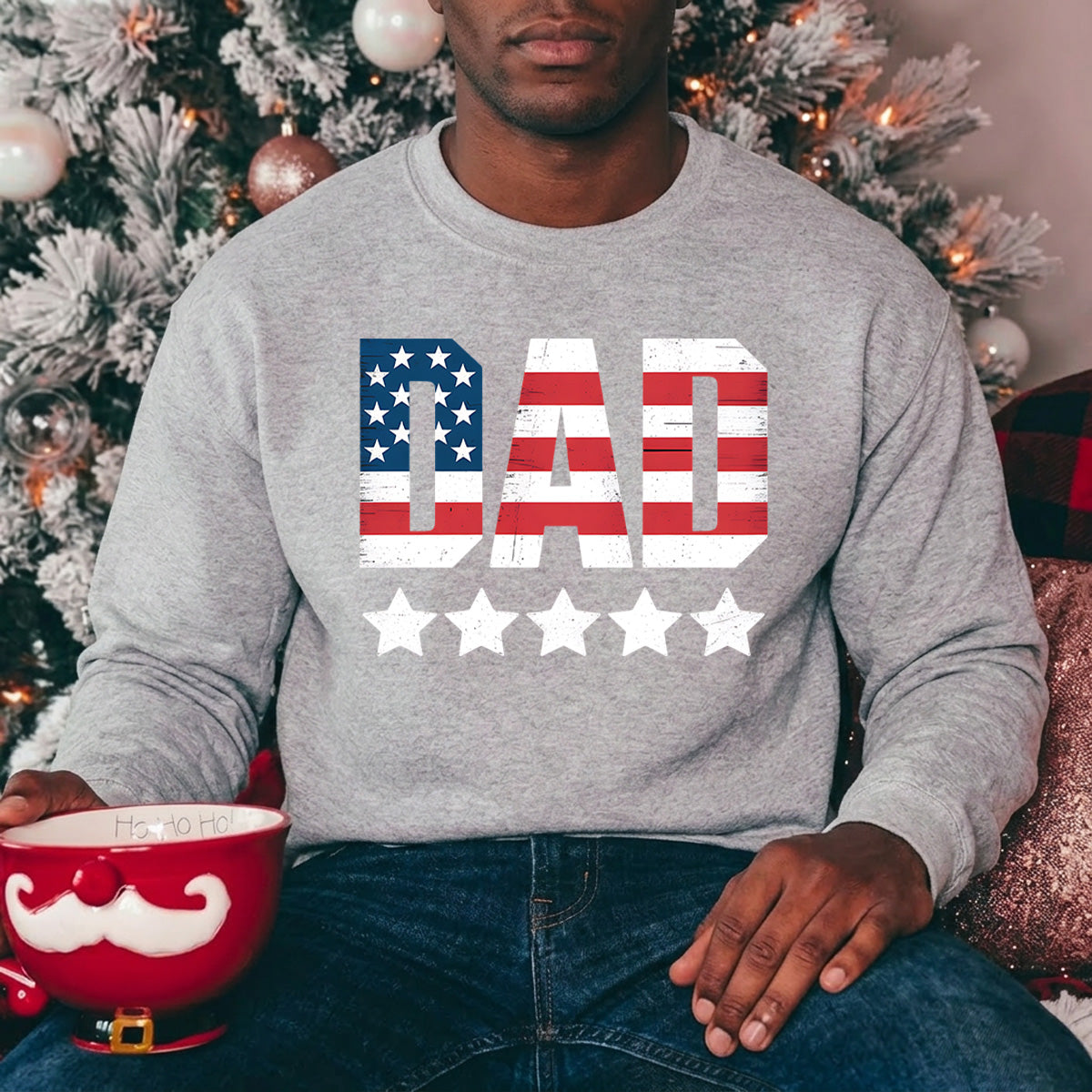 Apparel featuring a Fathers Day 4th of July Ready DTF Transfer-themed DTF transfer.