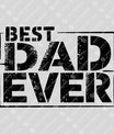 Father's Day Best Dad Ready DTF Transfer | FR1999