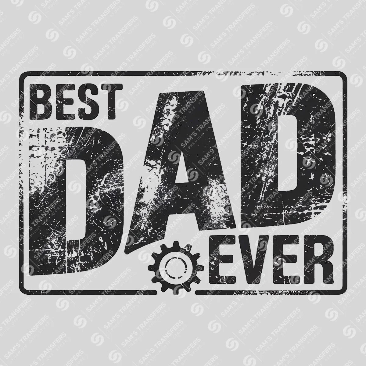 Father's Day Best Dad Ready DTF Transfer | FR2003