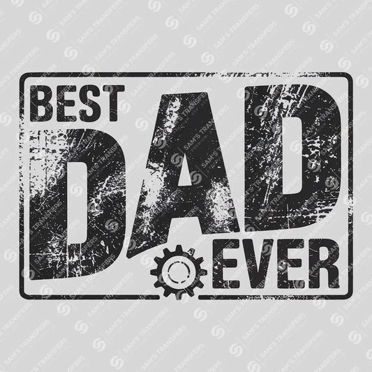 Father's Day Best Dad Ready DTF Transfer | FR2003