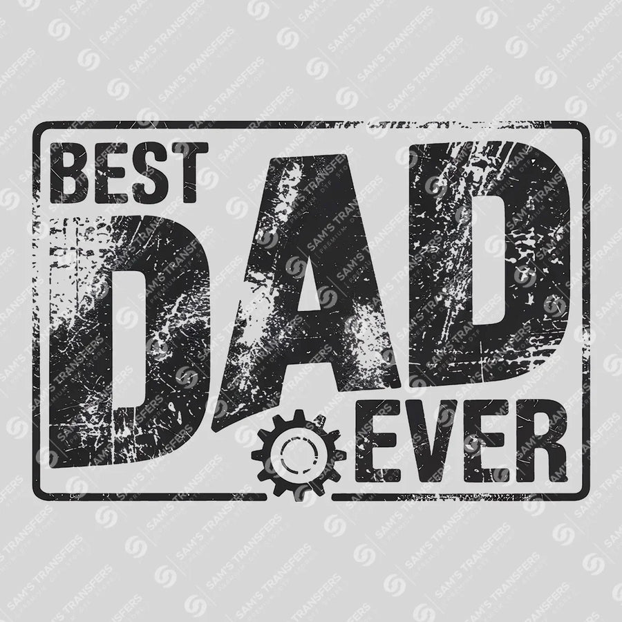 Father's Day Best Dad Ready DTF Transfer | FR2003