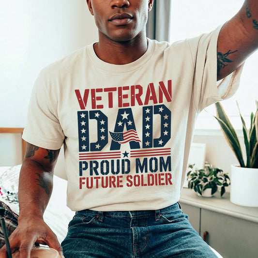 Apparel featuring a Fathers Day 4th of July Ready DTF Transfer-themed DTF transfer.